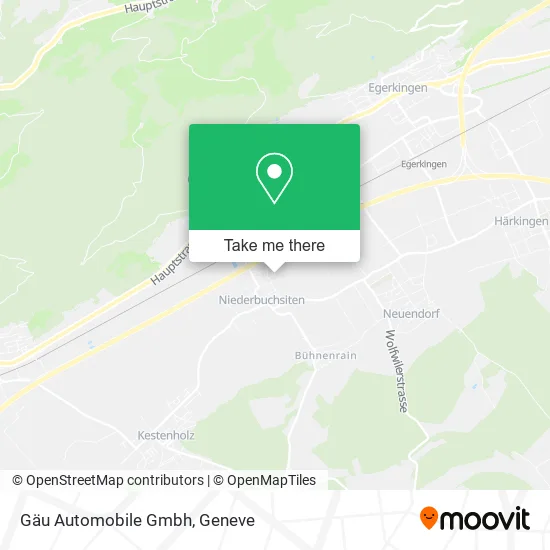 Gäu Automobile Gmbh map