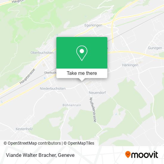 Viande Walter Bracher map