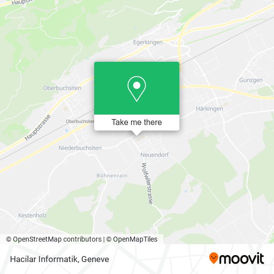 Hacilar Informatik map