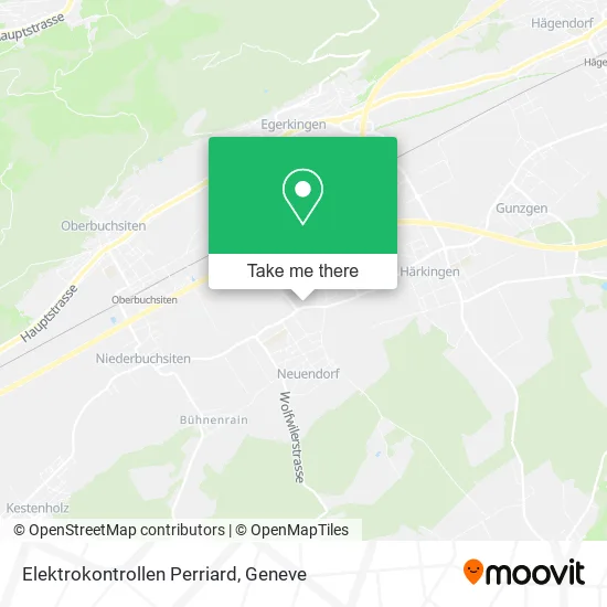 Elektrokontrollen Perriard map