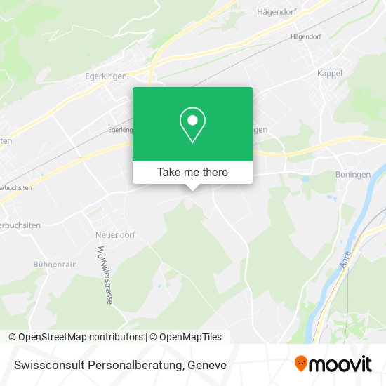 Swissconsult Personalberatung map