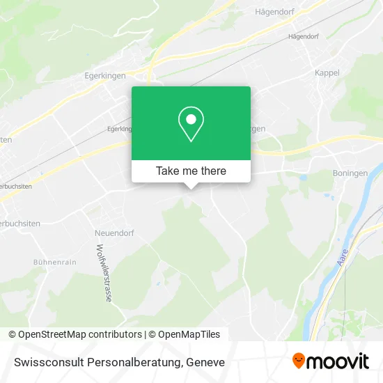 Swissconsult Personalberatung map