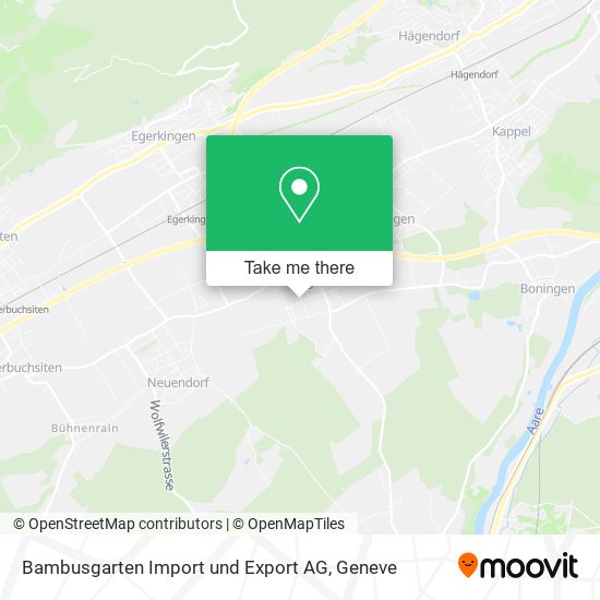 Bambusgarten Import und Export AG map