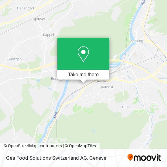 Gea Food Solutions Switzerland AG map