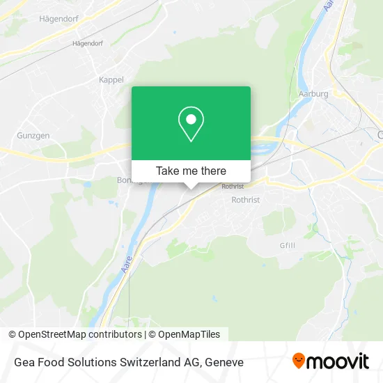 Gea Food Solutions Switzerland AG map
