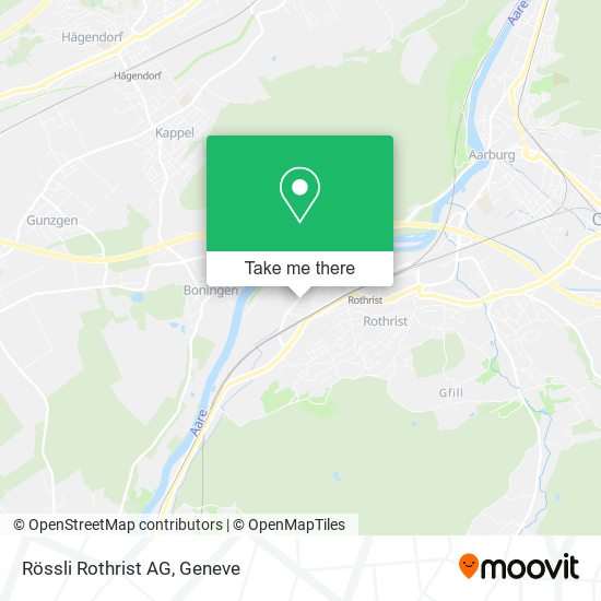 Rössli Rothrist AG map