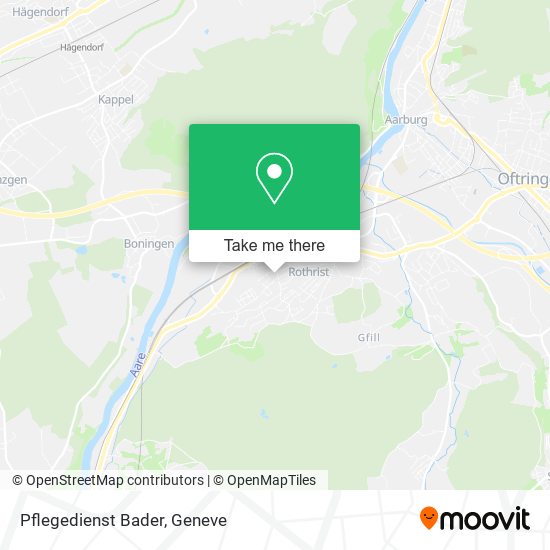 Pflegedienst Bader map