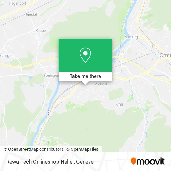 Rewa-Tech Onlineshop Haller map