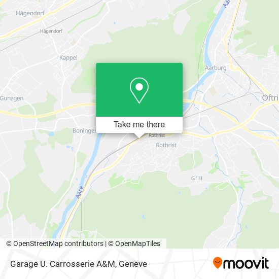 Garage U. Carrosserie A&M map