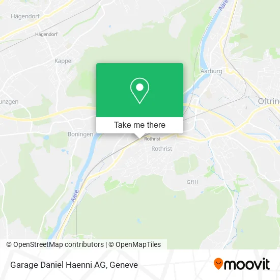 Garage Daniel Haenni AG map