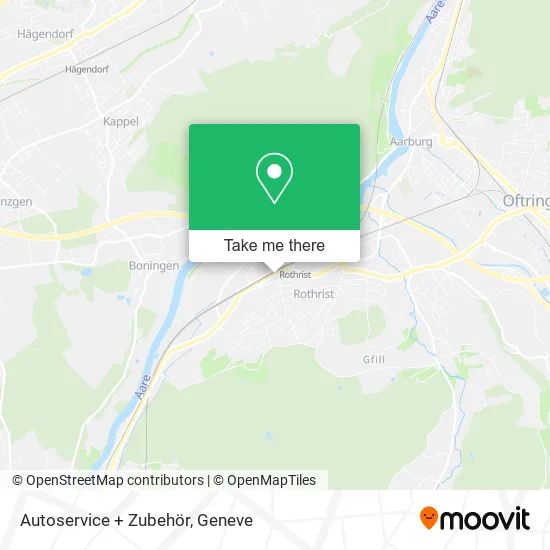 Autoservice + Zubehör map