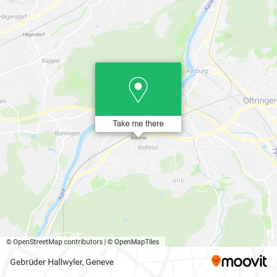 Gebrüder Hallwyler map