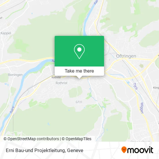 Erni Bau-und Projektleitung map
