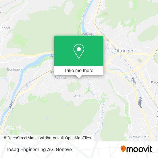 Tosag Engineering AG map