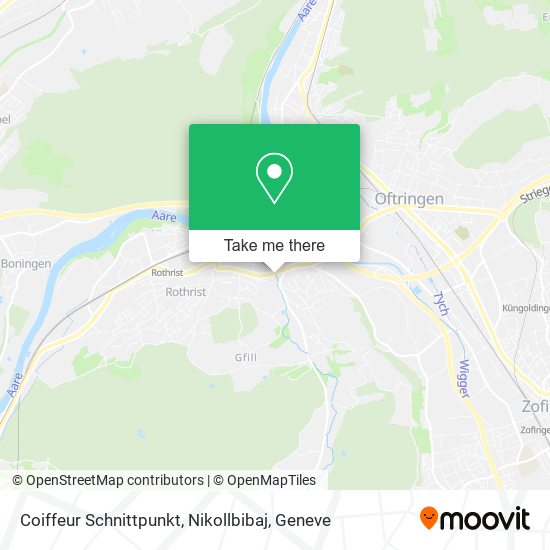 Coiffeur Schnittpunkt, Nikollbibaj map