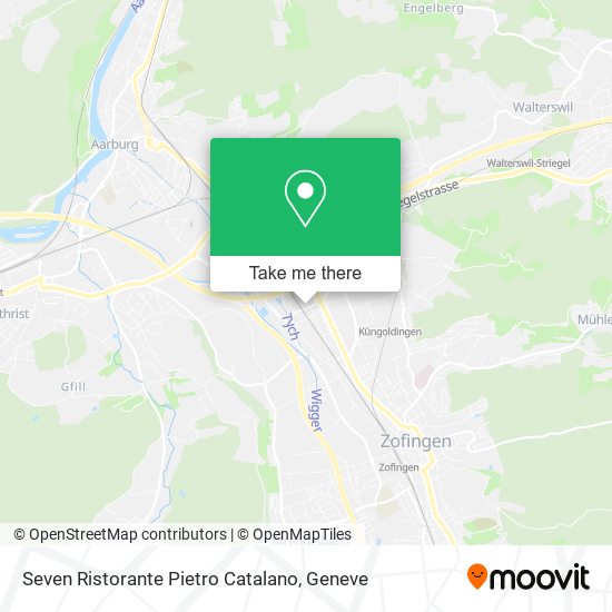 Seven Ristorante Pietro Catalano map