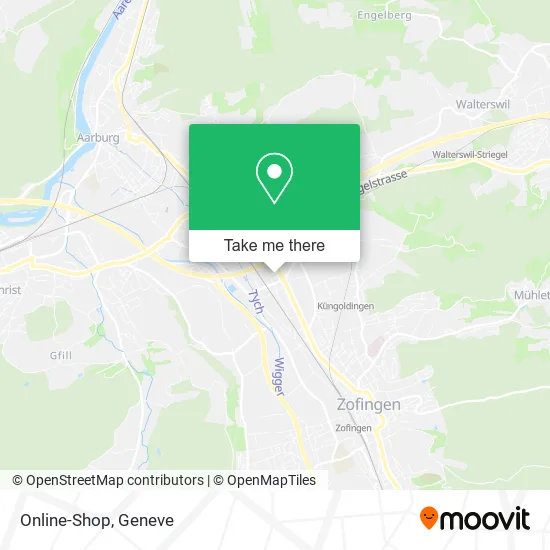 Online-Shop map