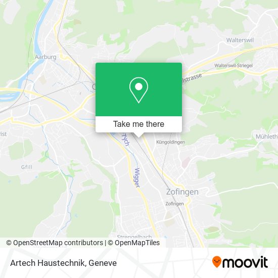Artech Haustechnik map