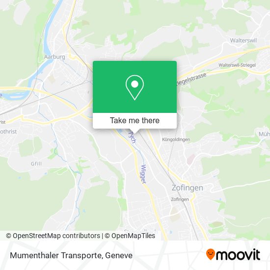 Mumenthaler Transporte map