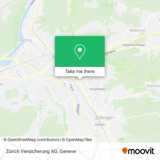 Zürich Versicherung AG map
