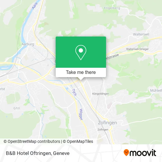 B&B Hotel Oftringen map