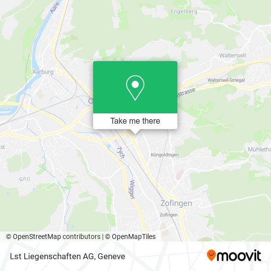 Lst Liegenschaften AG map