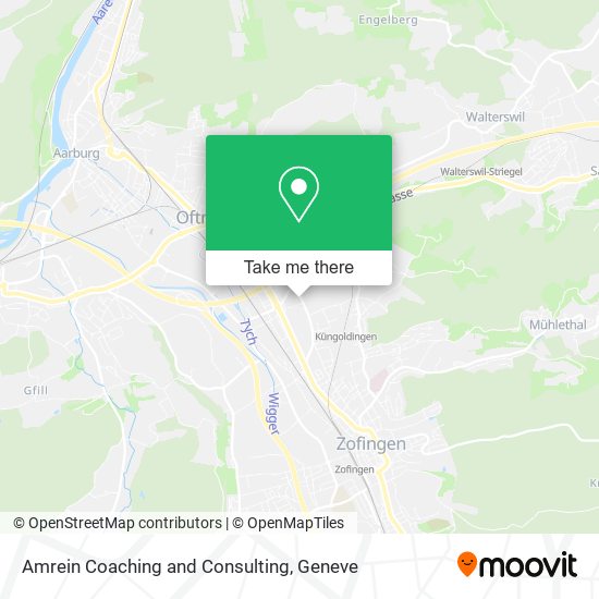 Amrein Coaching and Consulting map