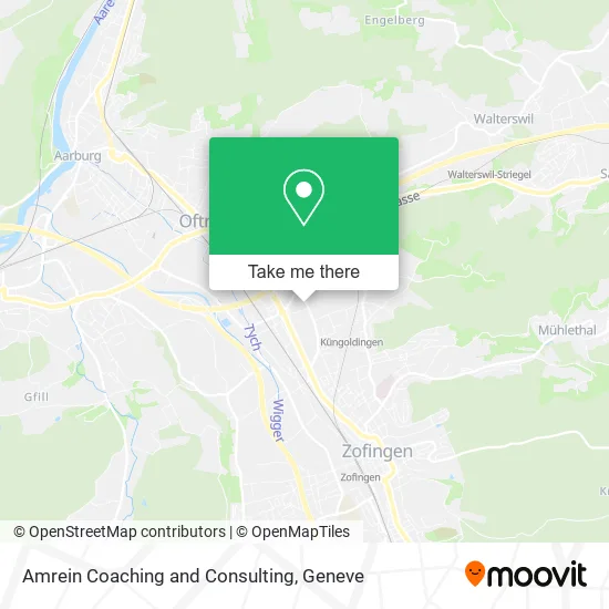 Amrein Coaching and Consulting map