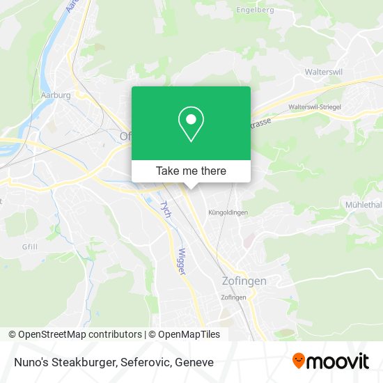 Nuno's Steakburger, Seferovic map