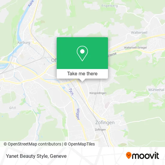 Yanet Beauty Style map