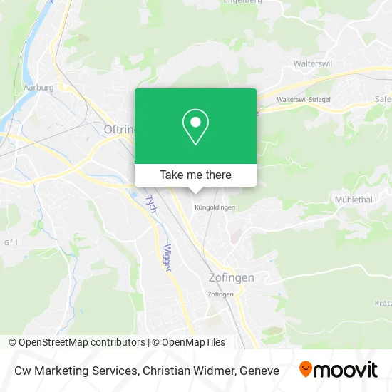 Cw Marketing Services, Christian Widmer map