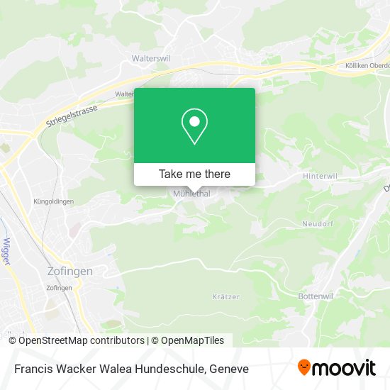 Francis Wacker Walea Hundeschule map