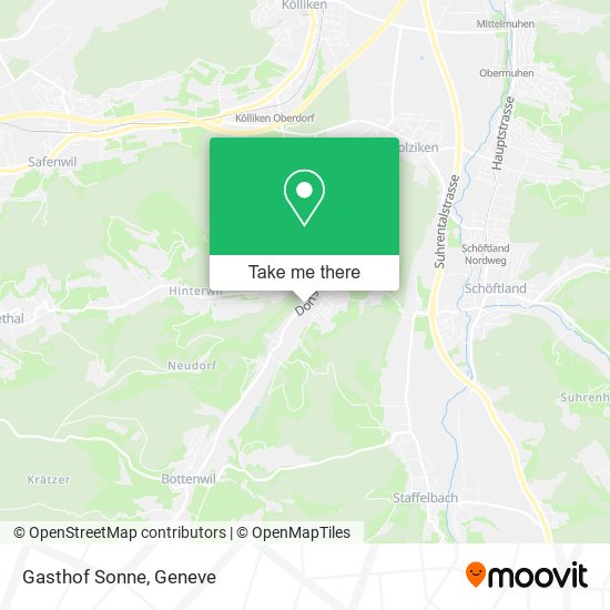 Gasthof Sonne map