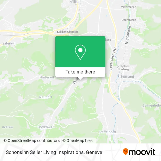 Schönsinn Seiler Living Inspirations map