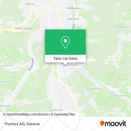 Purinox AG map
