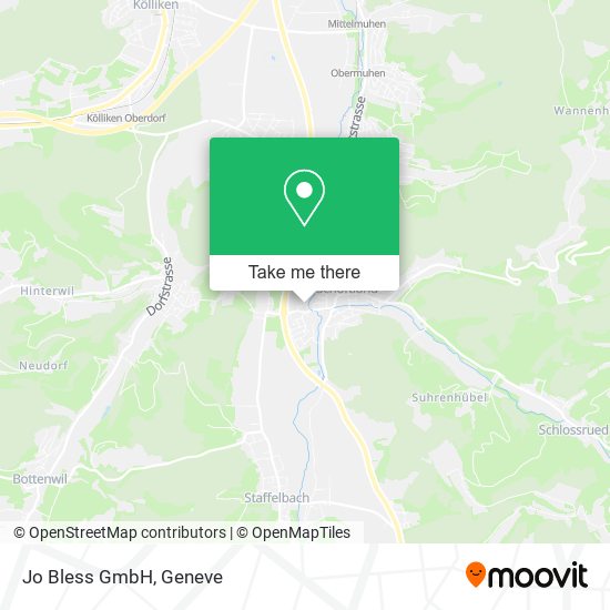 Jo Bless GmbH map