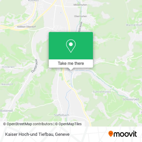 Kaiser Hoch-und Tiefbau map