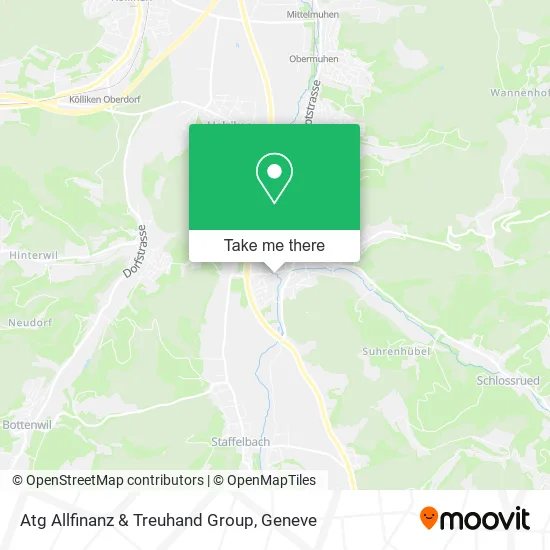 Atg Allfinanz & Treuhand Group map