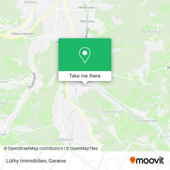 Lüthy Immobilien map