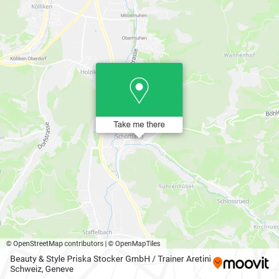 Beauty & Style Priska Stocker GmbH / Trainer Aretini Schweiz map