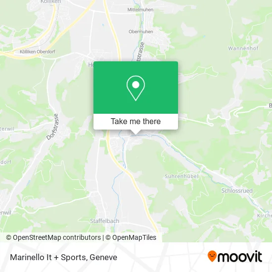 Marinello It + Sports map