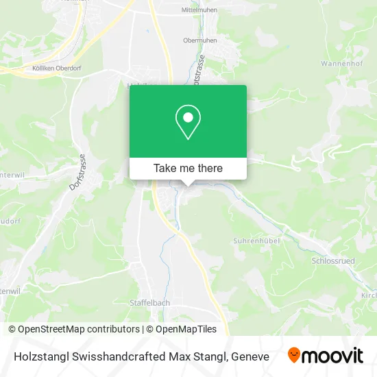 Holzstangl Swisshandcrafted Max Stangl map