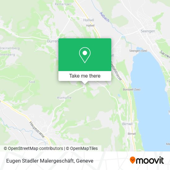 Eugen Stadler Malergeschäft map