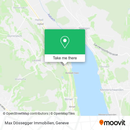 Max Dössegger Immobilien map