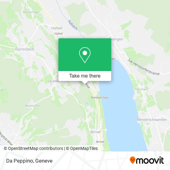 Da Peppino map