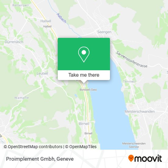 Proimplement Gmbh map