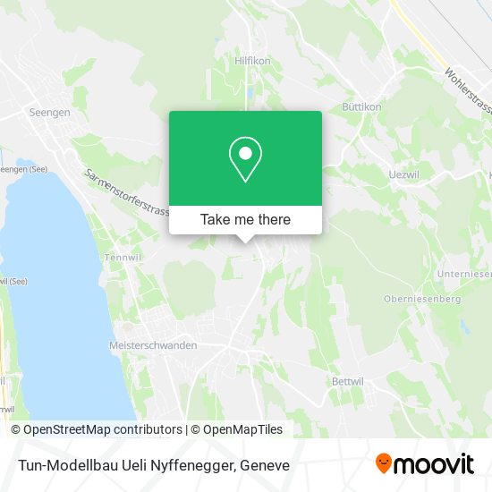 Tun-Modellbau Ueli Nyffenegger map