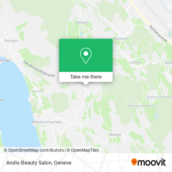 Andis Beauty Salon map