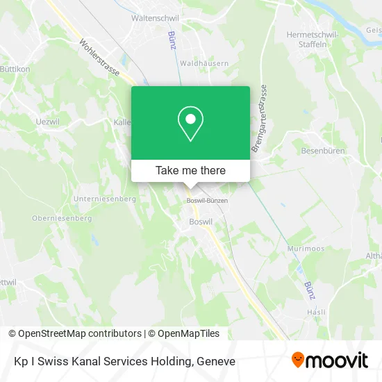 Kp I Swiss Kanal Services Holding map