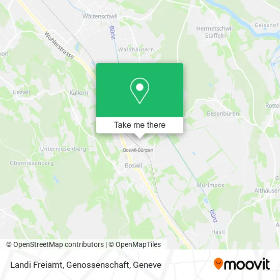 Landi Freiamt, Genossenschaft map